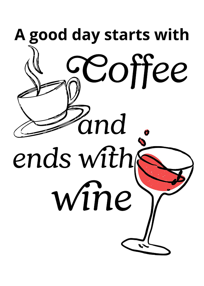 Coffee & Wine Quote