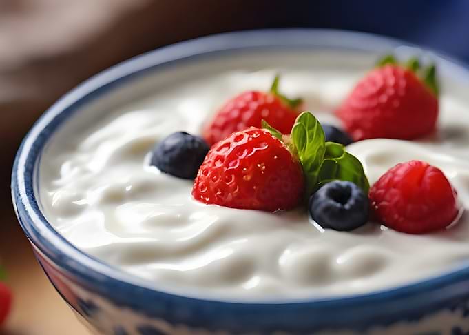 Yogurt with Berries