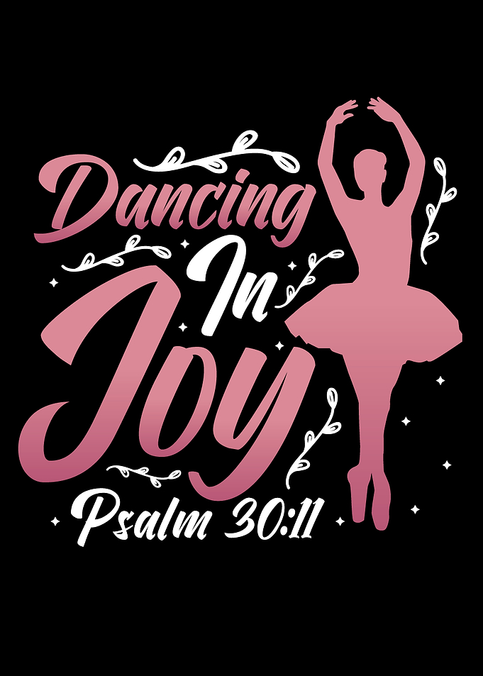 Dancing in Joy Religious Dancing Girl