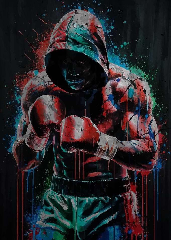 Boxer in Action