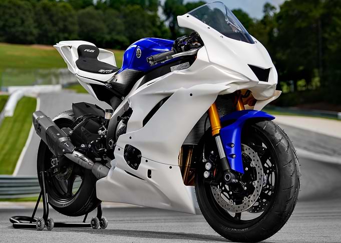 Yamaha R6 Race Motorcycle