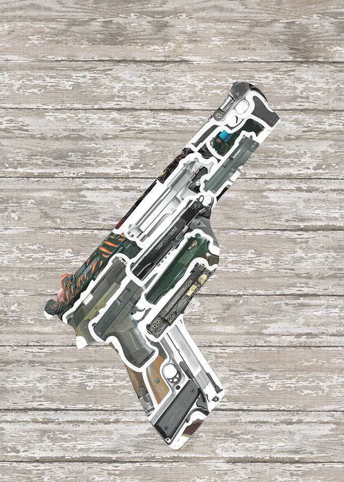 Handgun Collage