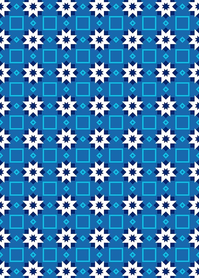 Octagonal Star Quilt like Pattern