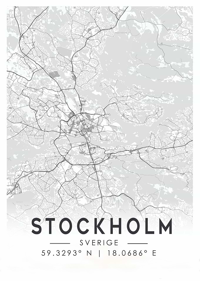 Stockholm City Map