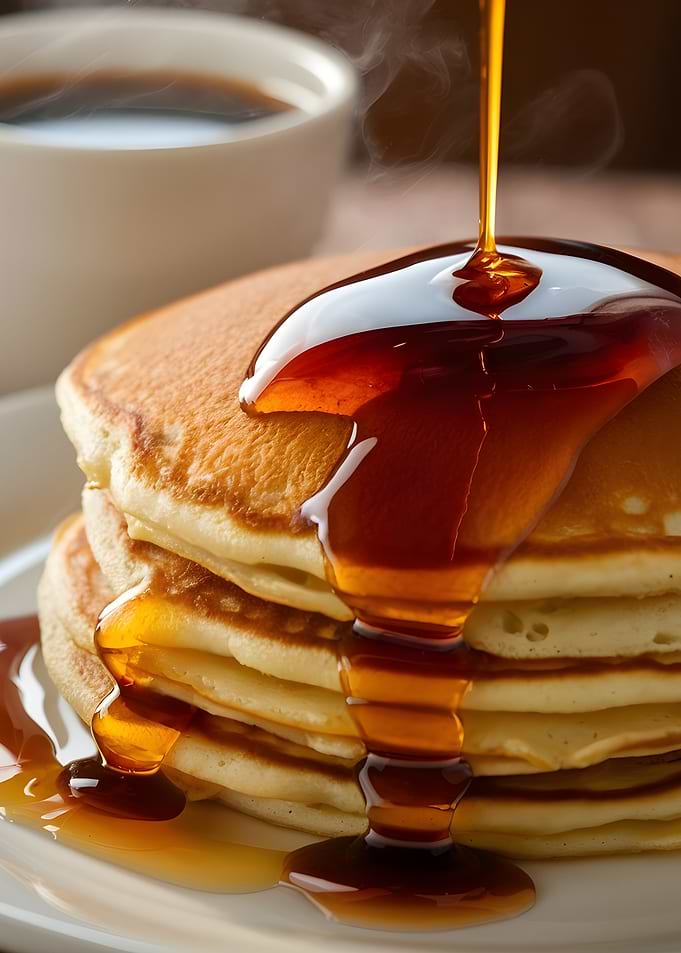 Pancakes with Syrup