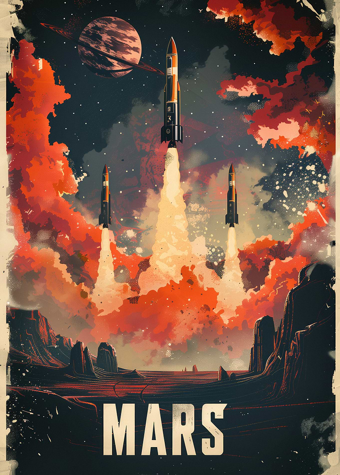 Mars Mission Poster