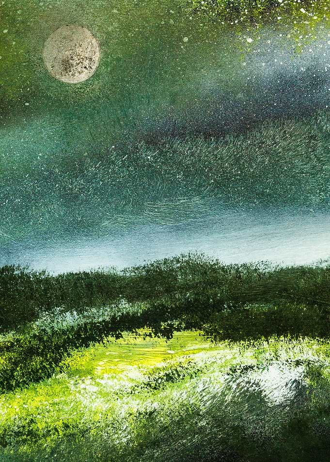Night Sky Landscape