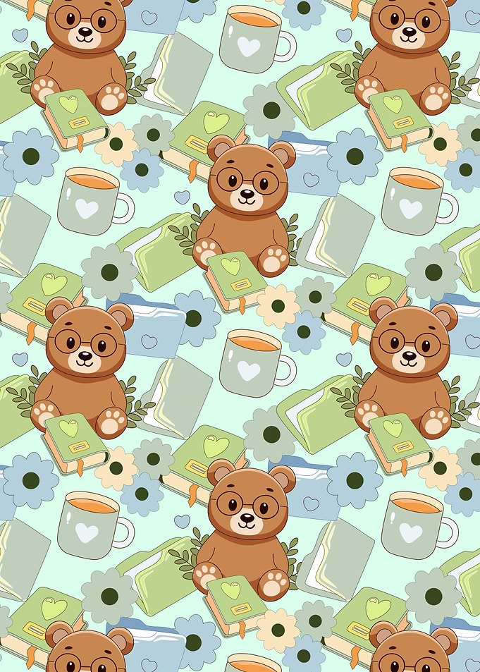 Cute Cozy Office Bear