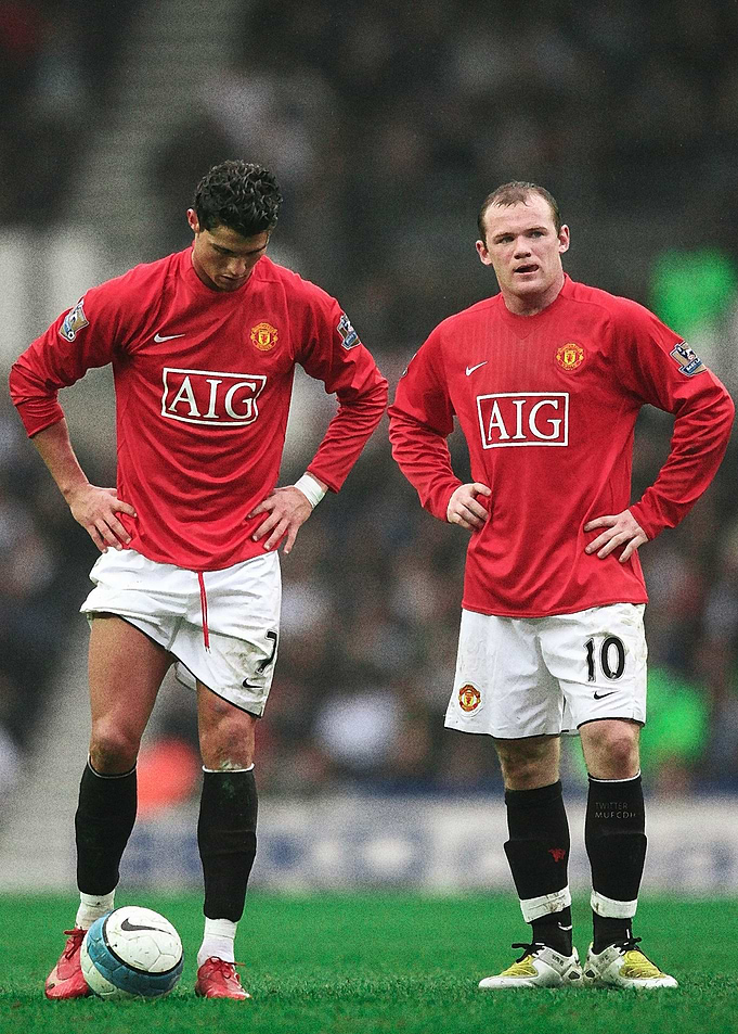 Cristiano Ronaldo & Wayne Rooney