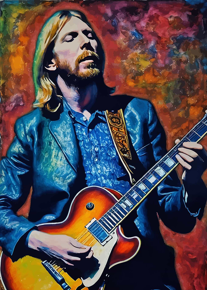 Duane Allman Guitarist Portrait