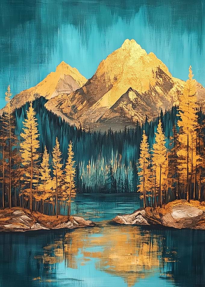 Golden Mountain Lake