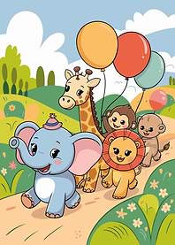 Cute Animals Parade