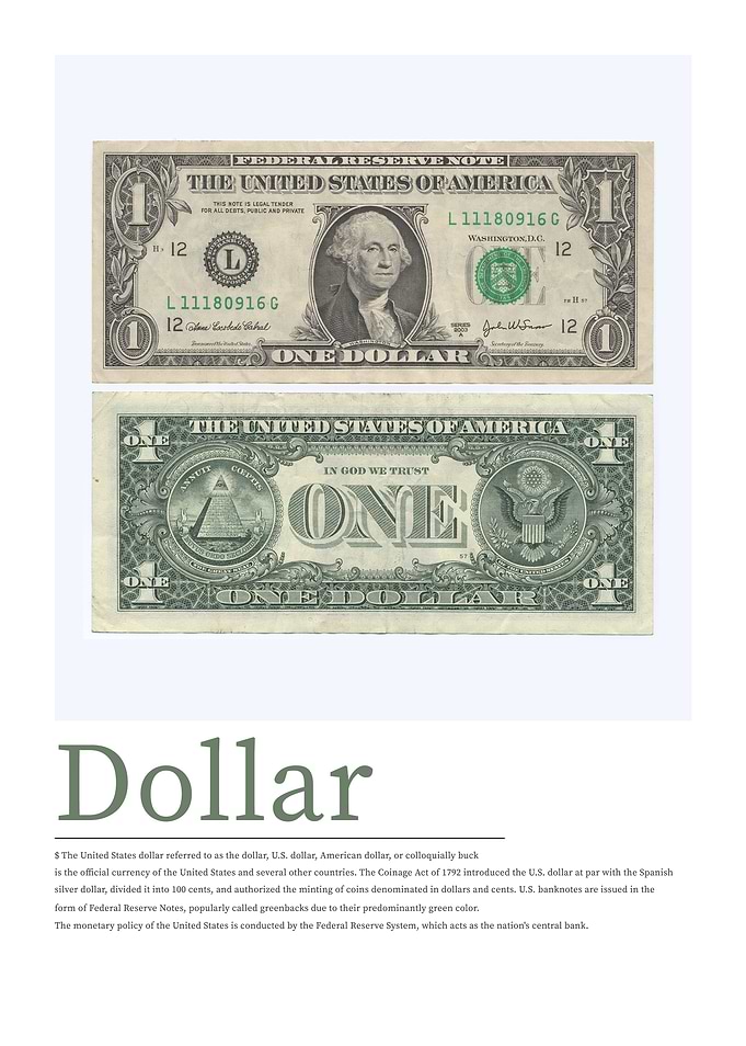 US Dollar Bill