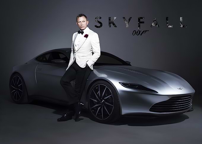 Skyfall 007 Poster
