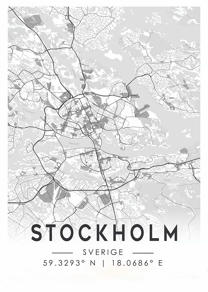 Stockholm City Map