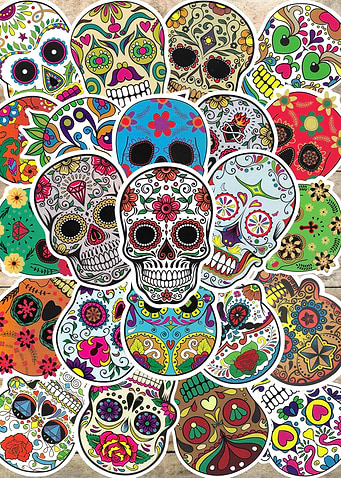 Sugar Skull Stickers