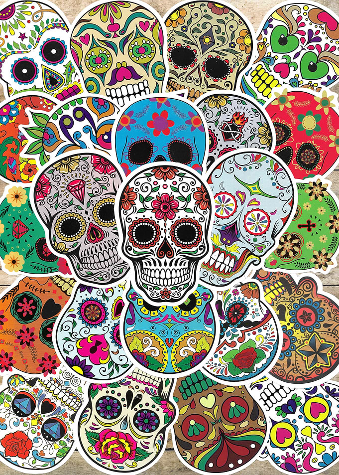 Sugar Skull Stickers