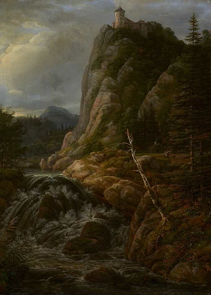 Nordic Landscape with a Castle