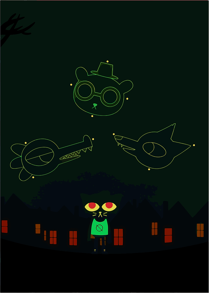Night in the Woods Constellations