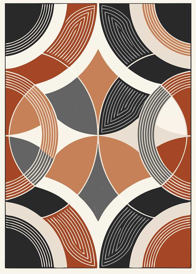 Abstract Geometric Pattern
