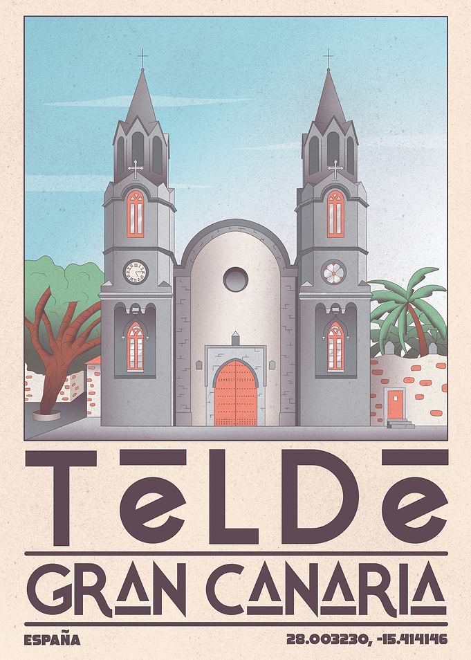Telde, Gran Canaria Poster