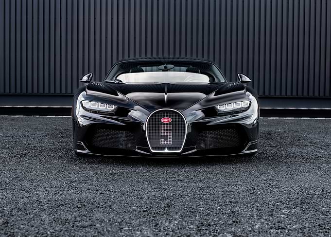 Black Bugatti Chiron