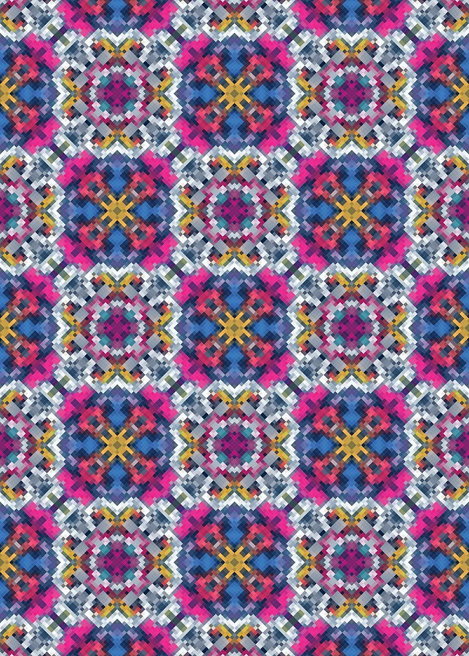 Geometric Pixel Pattern