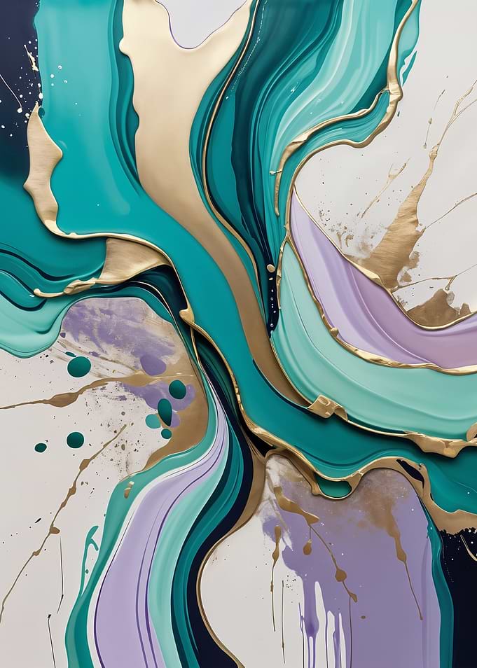 Abstract Fluid Art