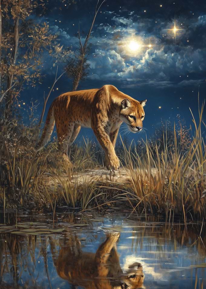 Cougar by the Water