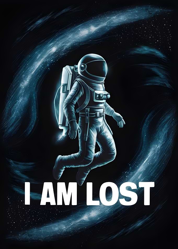 Lost Astronaut I AM LOST