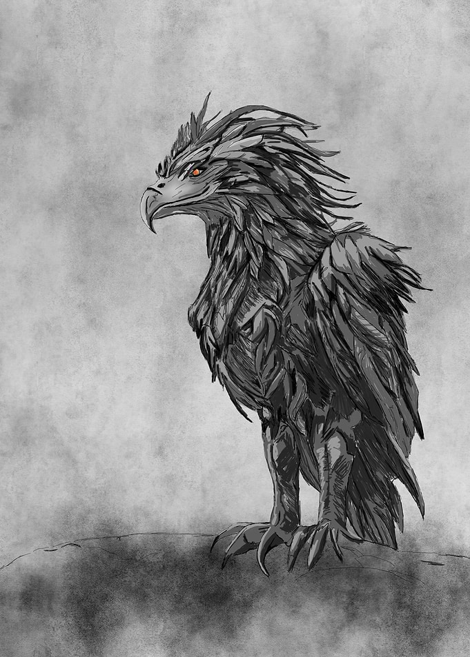 Griffin drawing