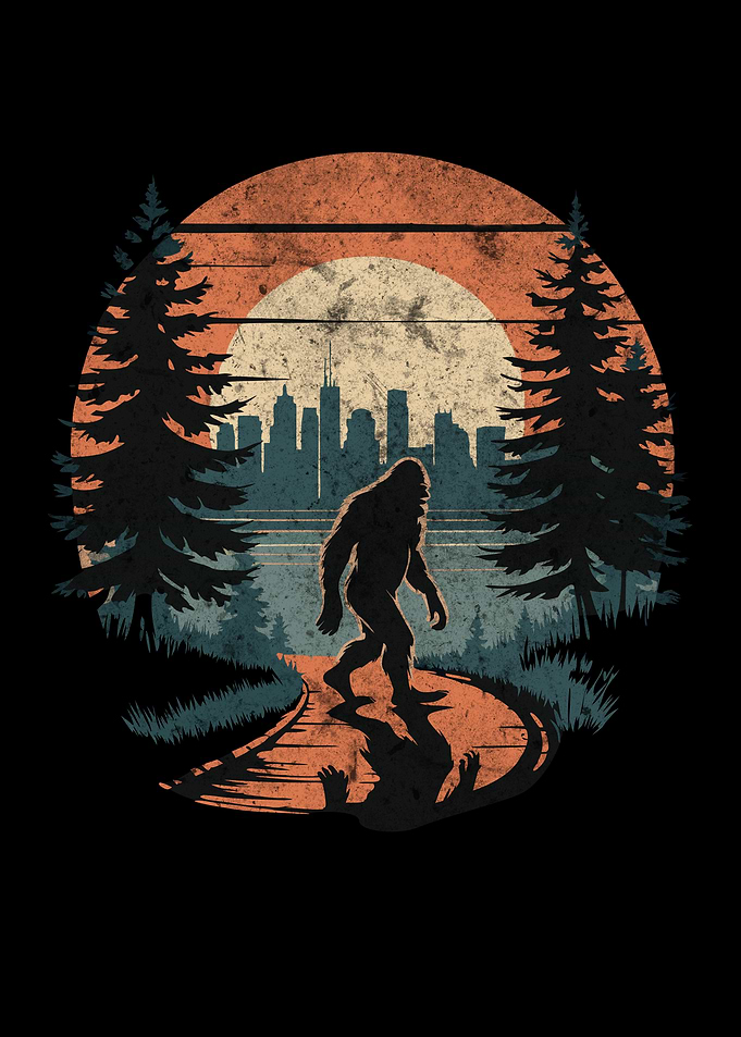 Bigfoot Cityscape