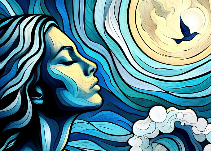 SERENITY IN BLUE