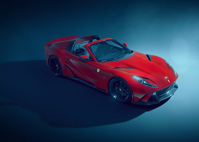 Red Ferrari Convertible