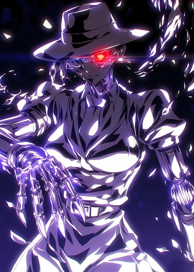 Cyborg Anime Character
