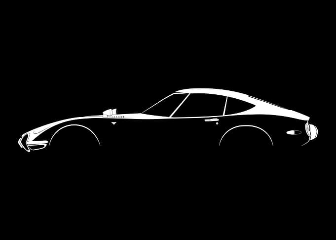 2000GT Silhouette