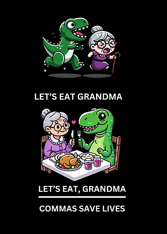 Commas Save Lives