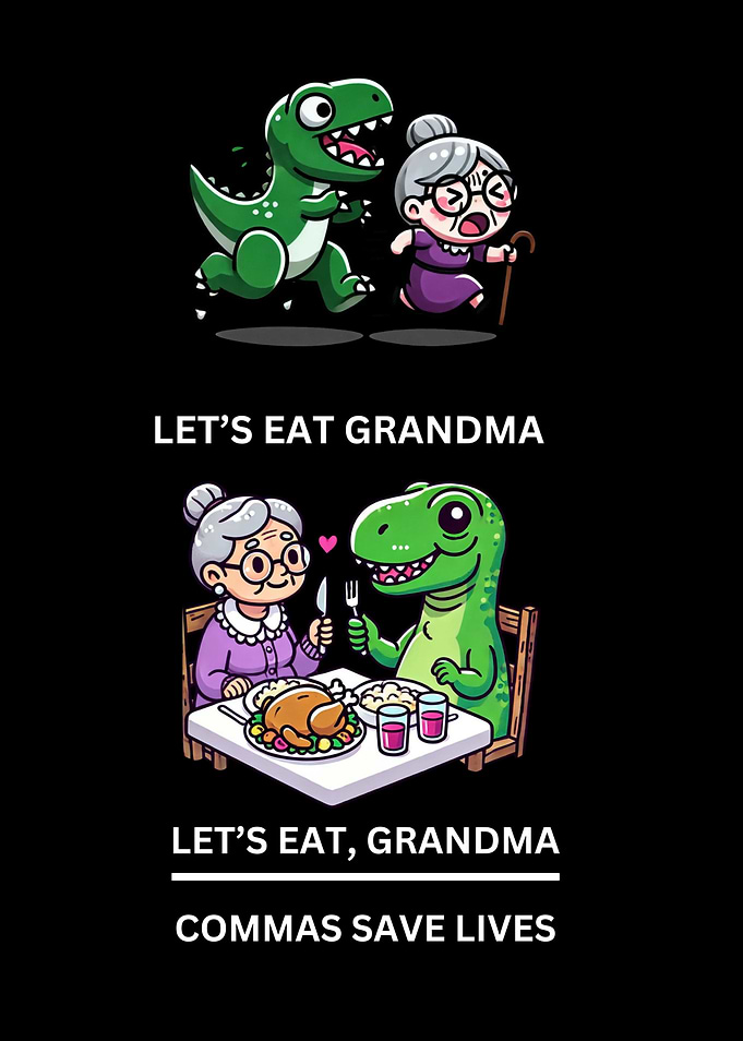 Commas Save Lives