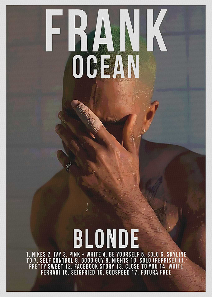 Frank Ocean Blonde Album Cover