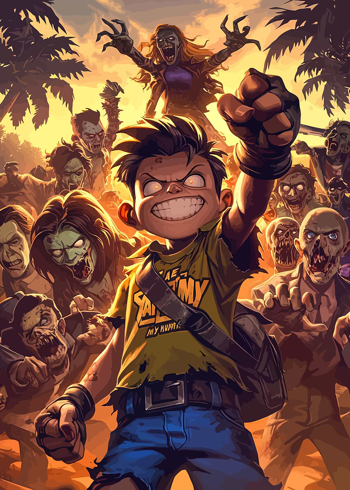 Zombie Apocalypse Boy