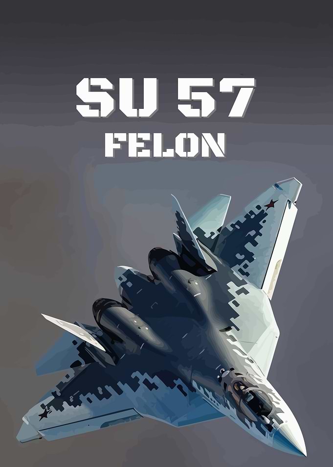 SU-57 Felon Fighter Jet