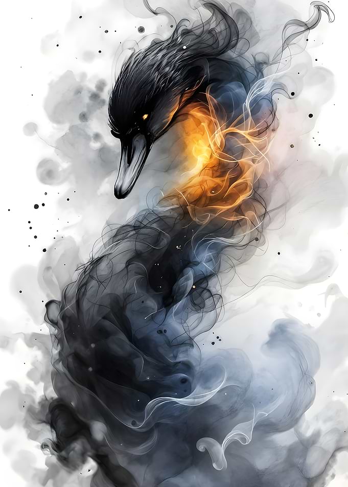 Swan and Smoke
