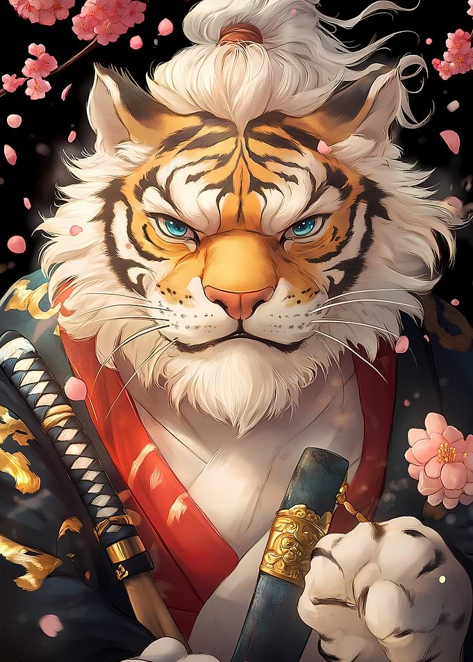 Tiger Samurai Animal