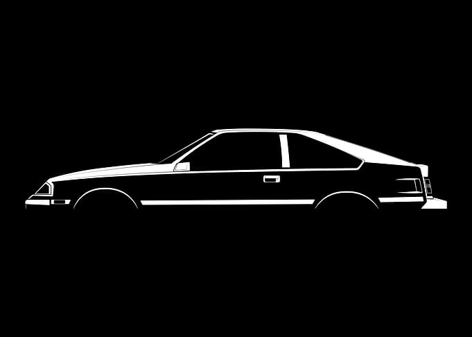 Celica Liftback (A60) Silhouette