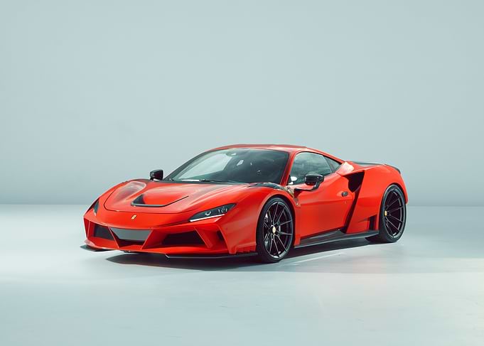 Red Ferrari Sports Car