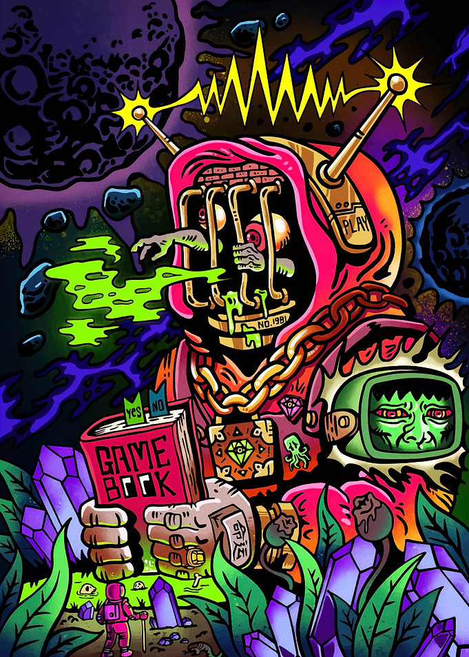 Game Book Character