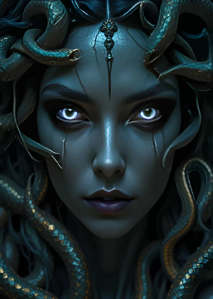 Medusa Portrait