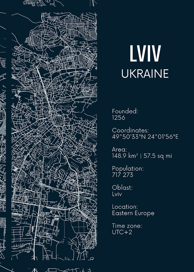 Lviv City Map
