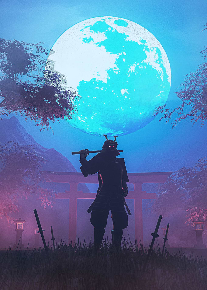 Samurai Under Moonlight
