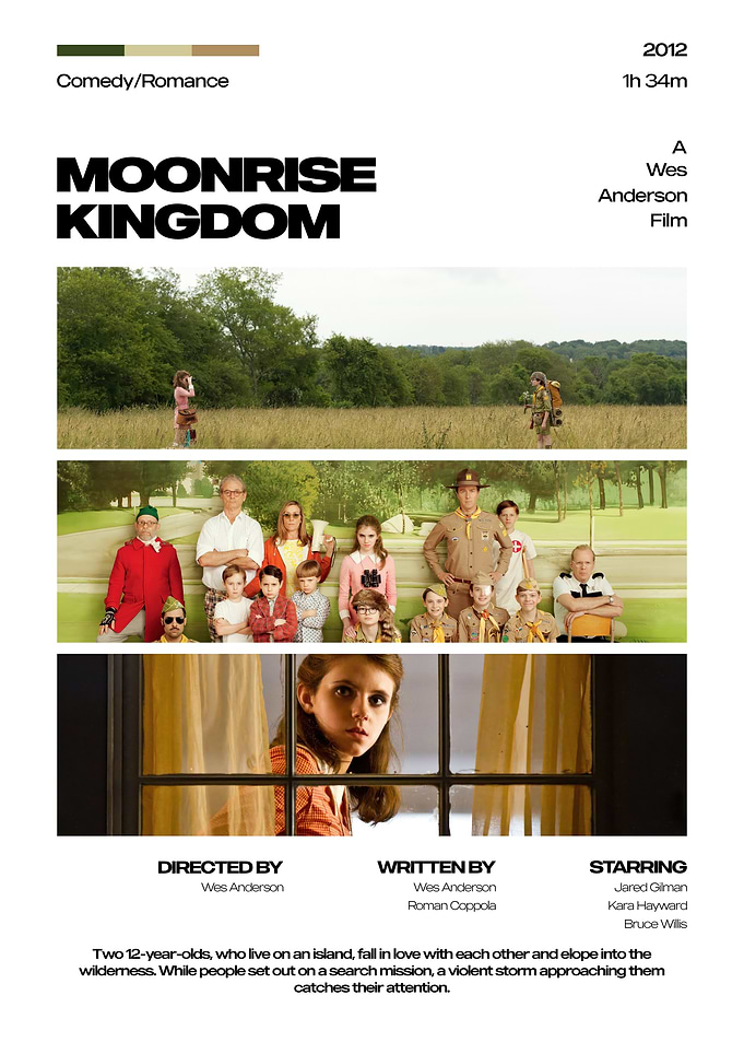 Moonrise Kingdom Movie Poster